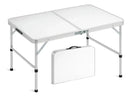 Mesa Dobrável Vira Maleta 90x60cm Portátil com Alça – Camping, Pesca e Praia