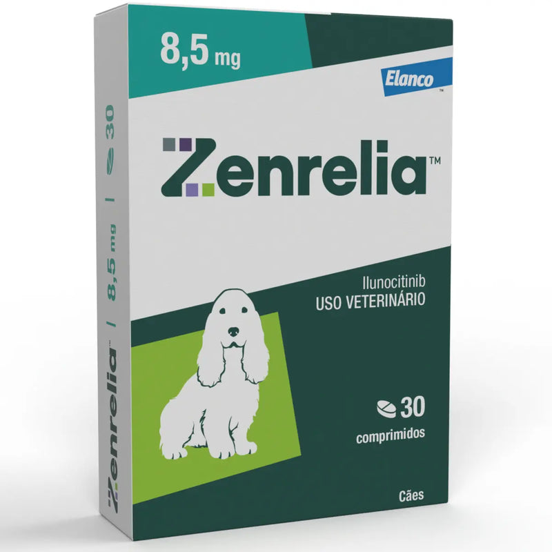 Zenrelia Antialérgico para Dermatite e Coceiras 8,5mg – 30 Comprimidos (Elanco)