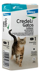 Credeli Antipulgas para Gatos de 2,1 a 8 kg – 1 Comprimido 48mg (Elanco)
