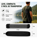 Mesa de Camping Dobrável Portátil em Alumínio + Bolsa de Transporte