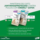 Credeli Antipulgas para Gatos de 2,1 a 8 kg – 1 Comprimido 48mg (Elanco)