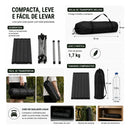 Mesa de Camping Dobrável Portátil em Alumínio + Bolsa de Transporte